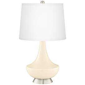 Image2 of Steamed Milk Gillan Glass Table Lamp