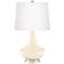 Steamed Milk Gillan Glass Table Lamp