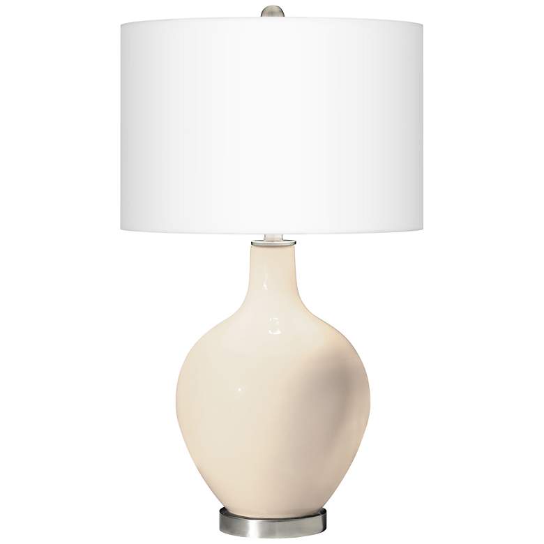 Image 3 Steamed Milk Ovo Table Lamp with USB Workstation Base more views
