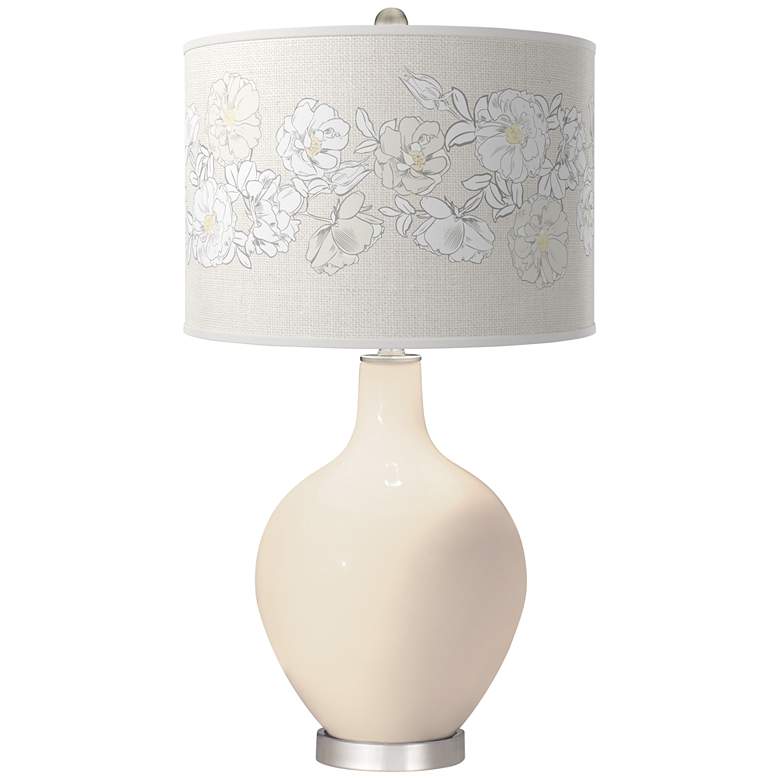 Image 1 Steamed Milk Rose Bouquet Ovo Table Lamp
