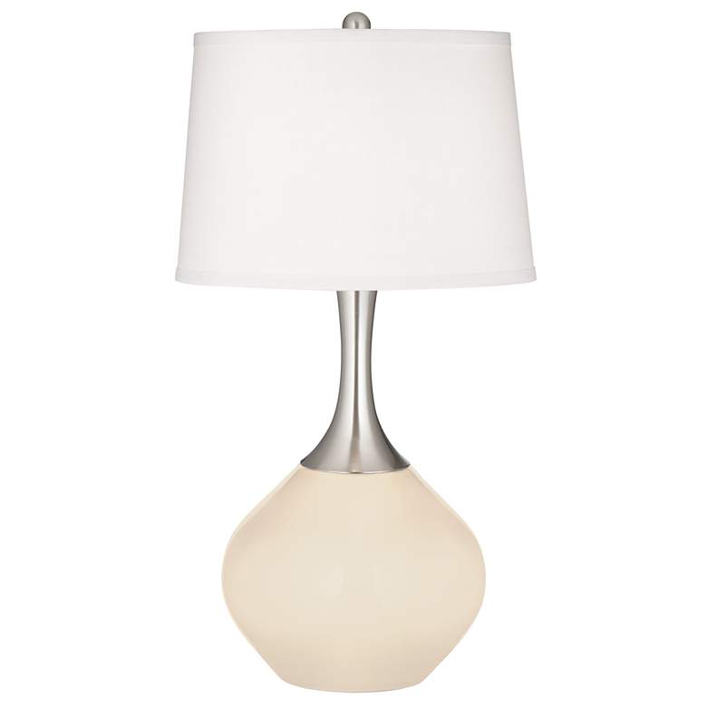 Image 2 Steamed Milk Spencer Table Lamp with Dimmer