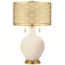 Steamed Milk Toby Brass Metal Shade Table Lamp