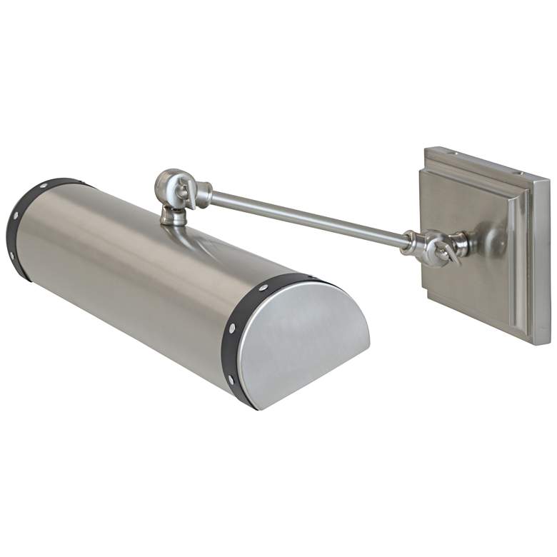Image 1 Steamer 16" Wide Satin Nickel Direct Wire Picture Light