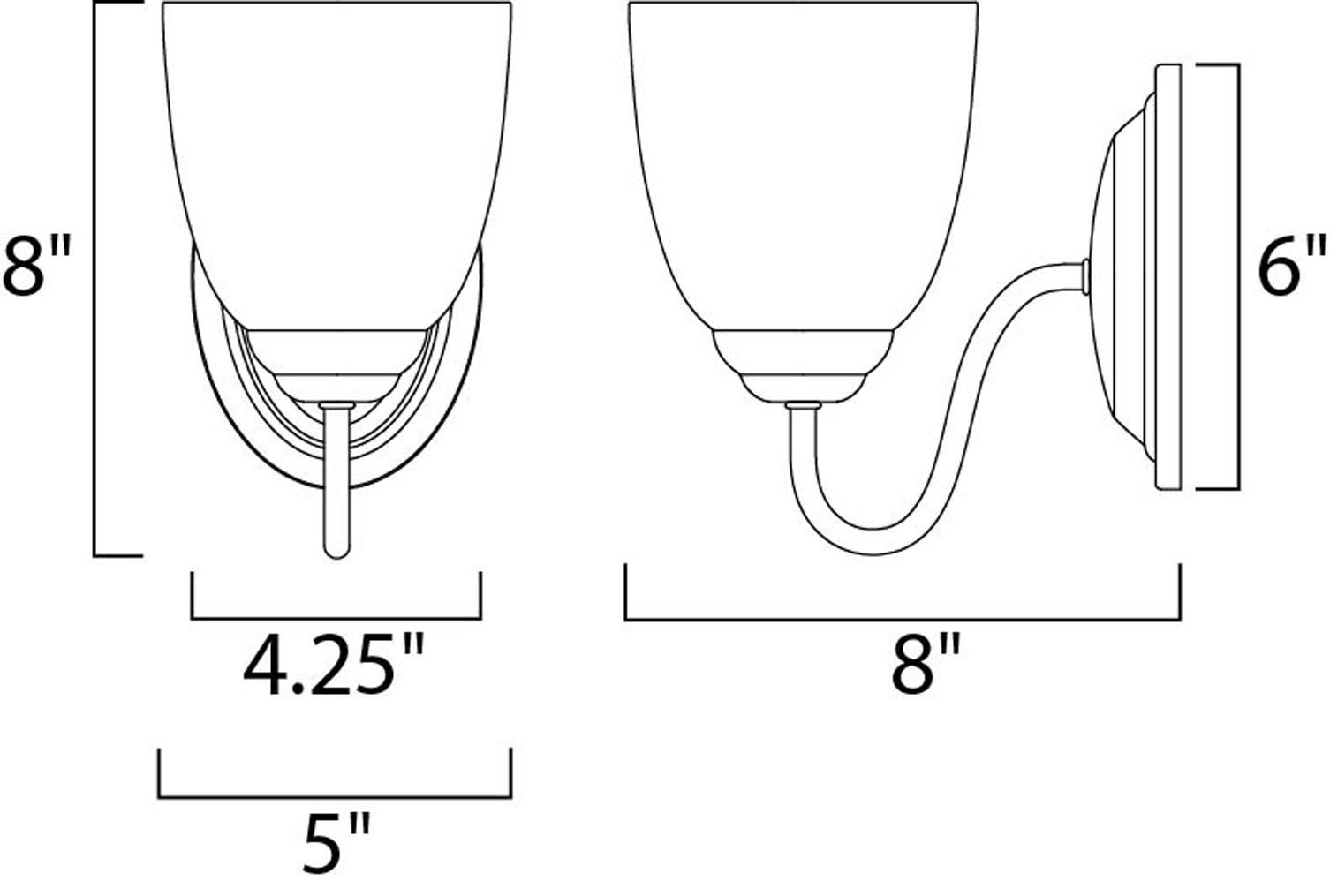 Image 2 Stefan 1-Light Wall Sconce Black more views