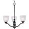 Stefan 3-Light 21" Wide Oil Rubbed Bronze Chandelier