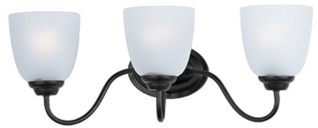 Stefan 3-Light Bath Vanity Black