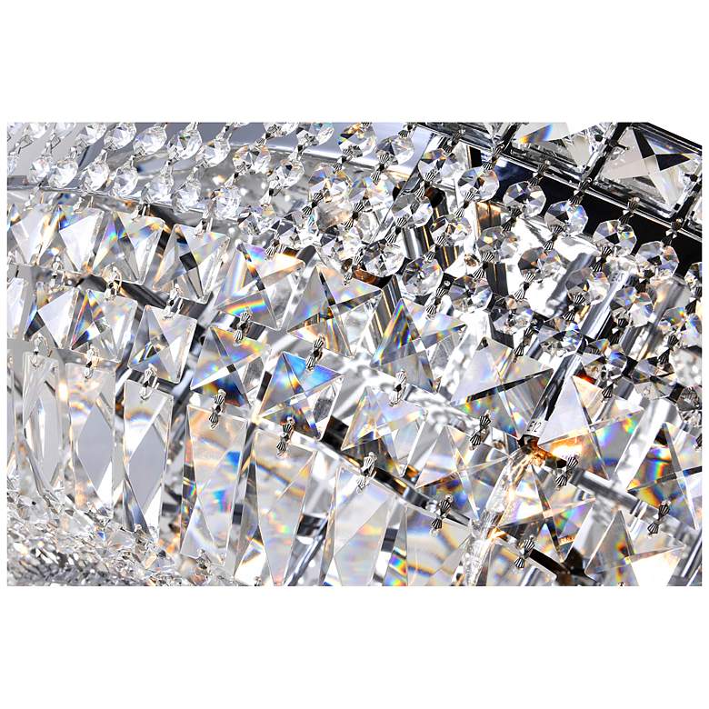 Image 3 Stefania 21 Light Bowl Flush Mount With Chrome Finish more views