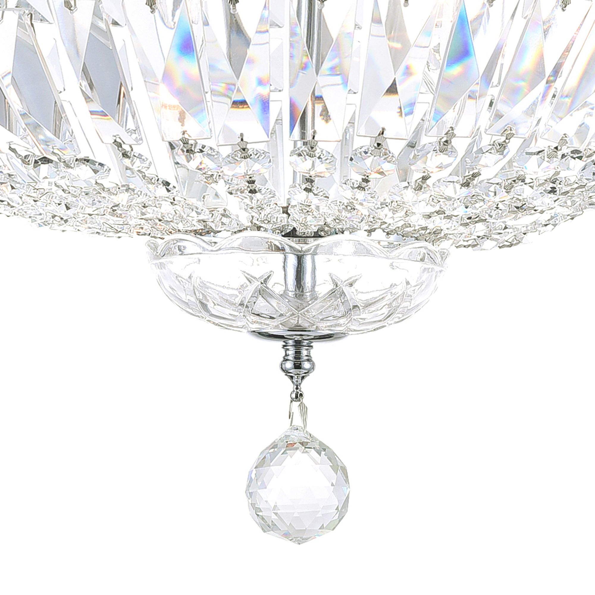 Image 5 Stefania 5 Light Chrome Flush Mount more views