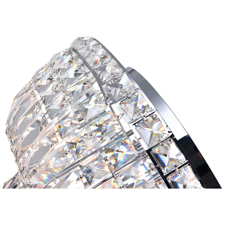Image 2 Stefania 8 Light Bowl Flush Mount With Chrome Finish more views