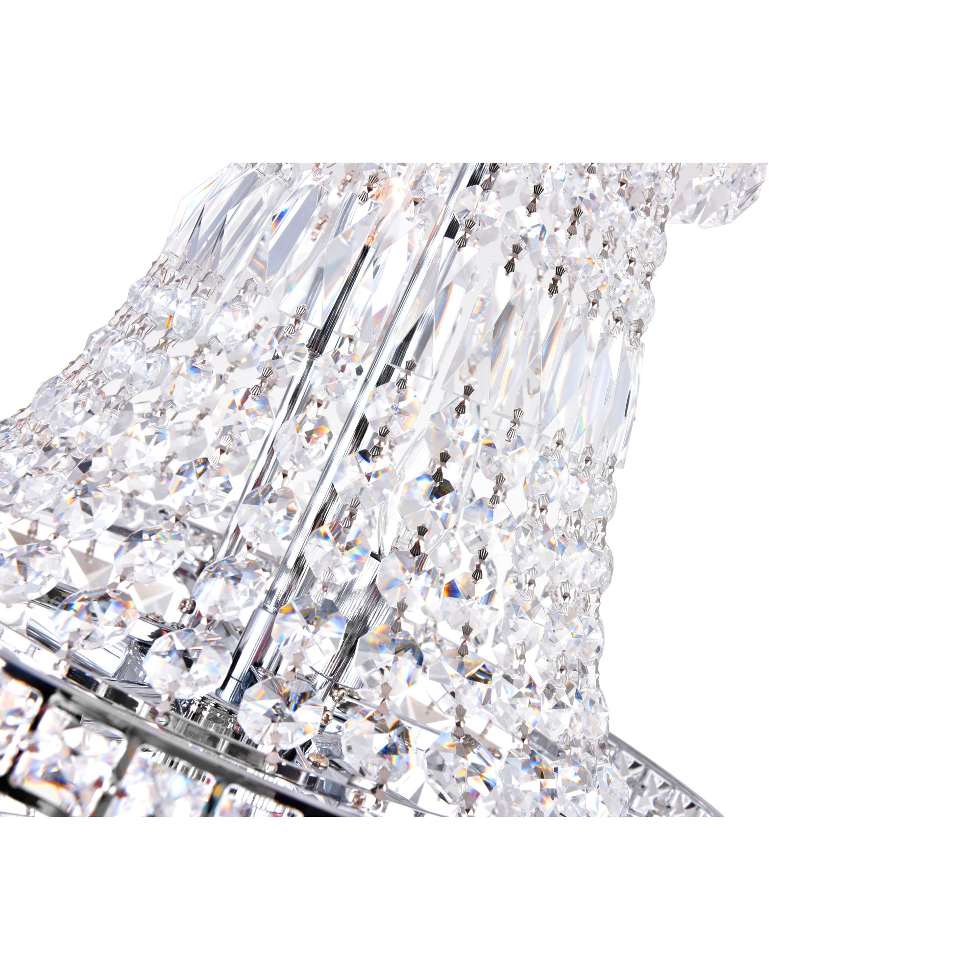 Image 2 Stefania 8 Light Chrome Chandelier more views