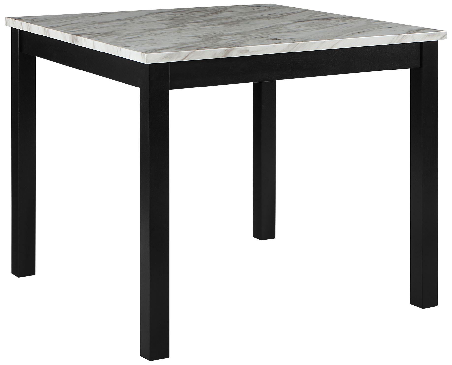 Steffingham 42" Wide White Espresso Counter Height Table