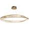 Stella 27.5" Wide Brushed Brass 60W LED Pendant