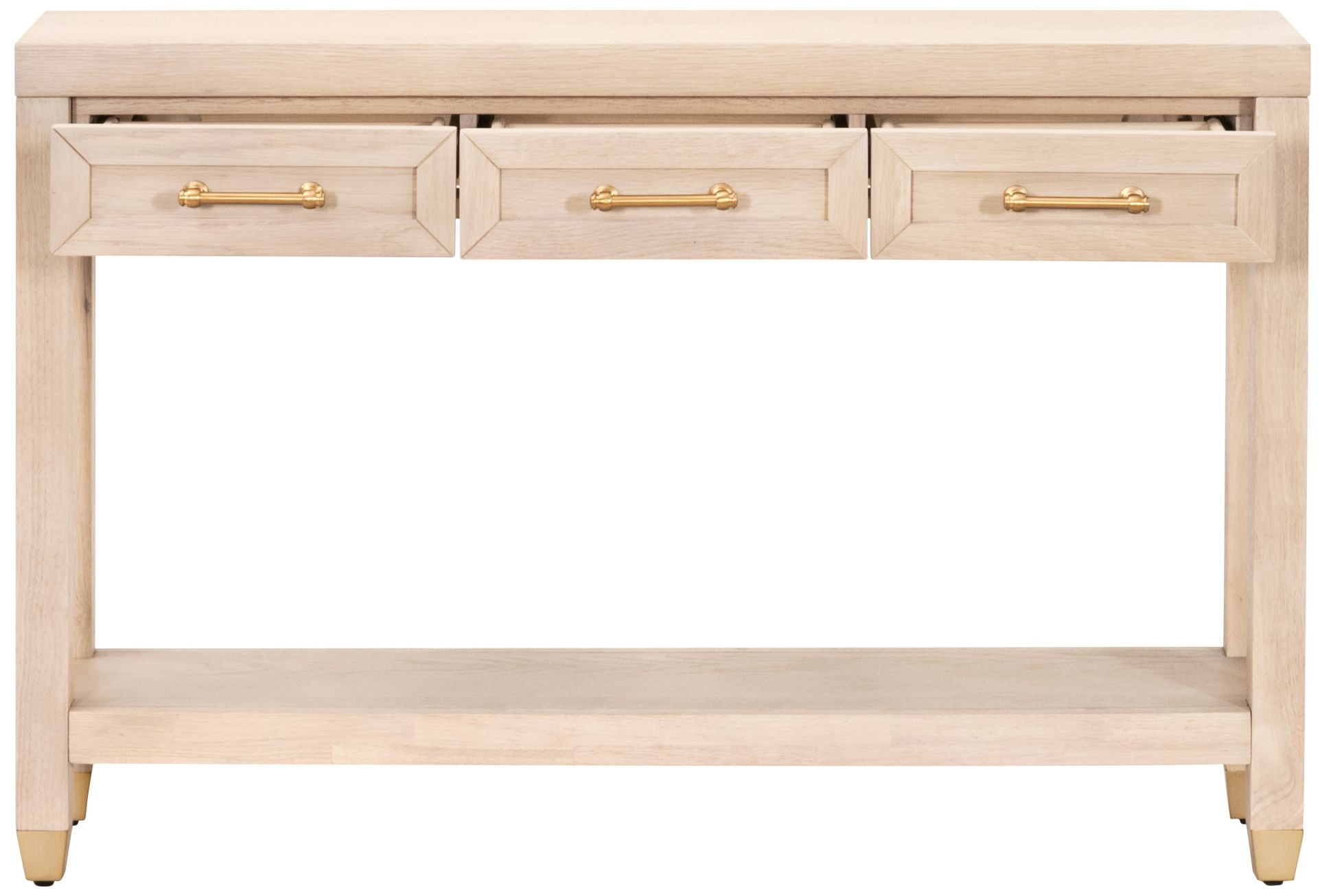Stella 47 1/4" Wide 3-Drawer Console Table