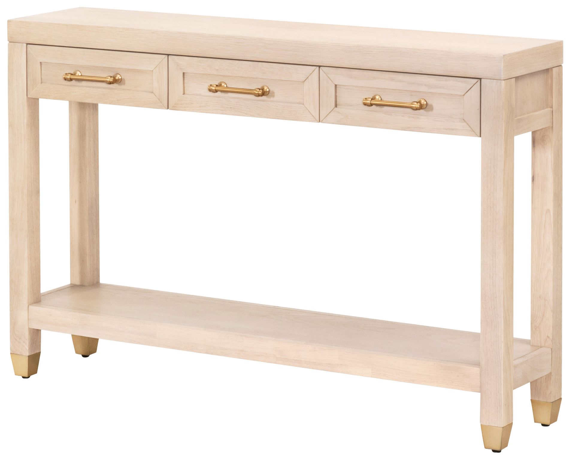 Stella 47 1/4" Wide 3-Drawer Console Table