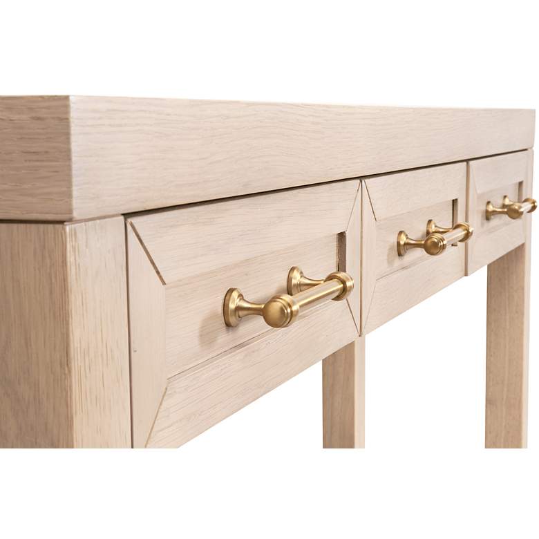 Image 6 Stella 47 1/4" Wide 3-Drawer Console Table more views