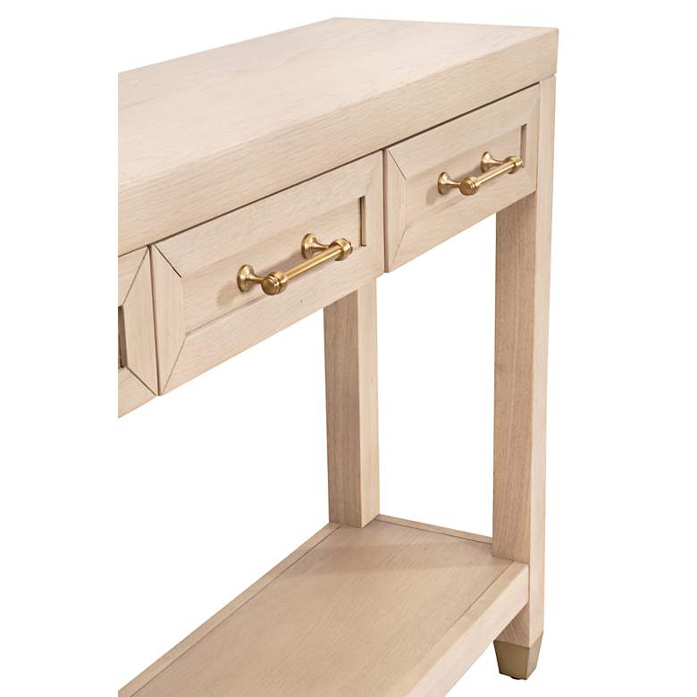Image 7 Stella 47 1/4" Wide 3-Drawer Console Table more views