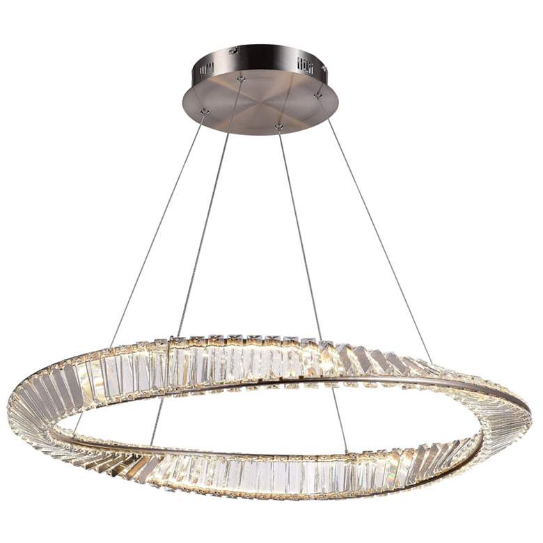 Image 1 Stella 50W LED Pendant Satin Nickel