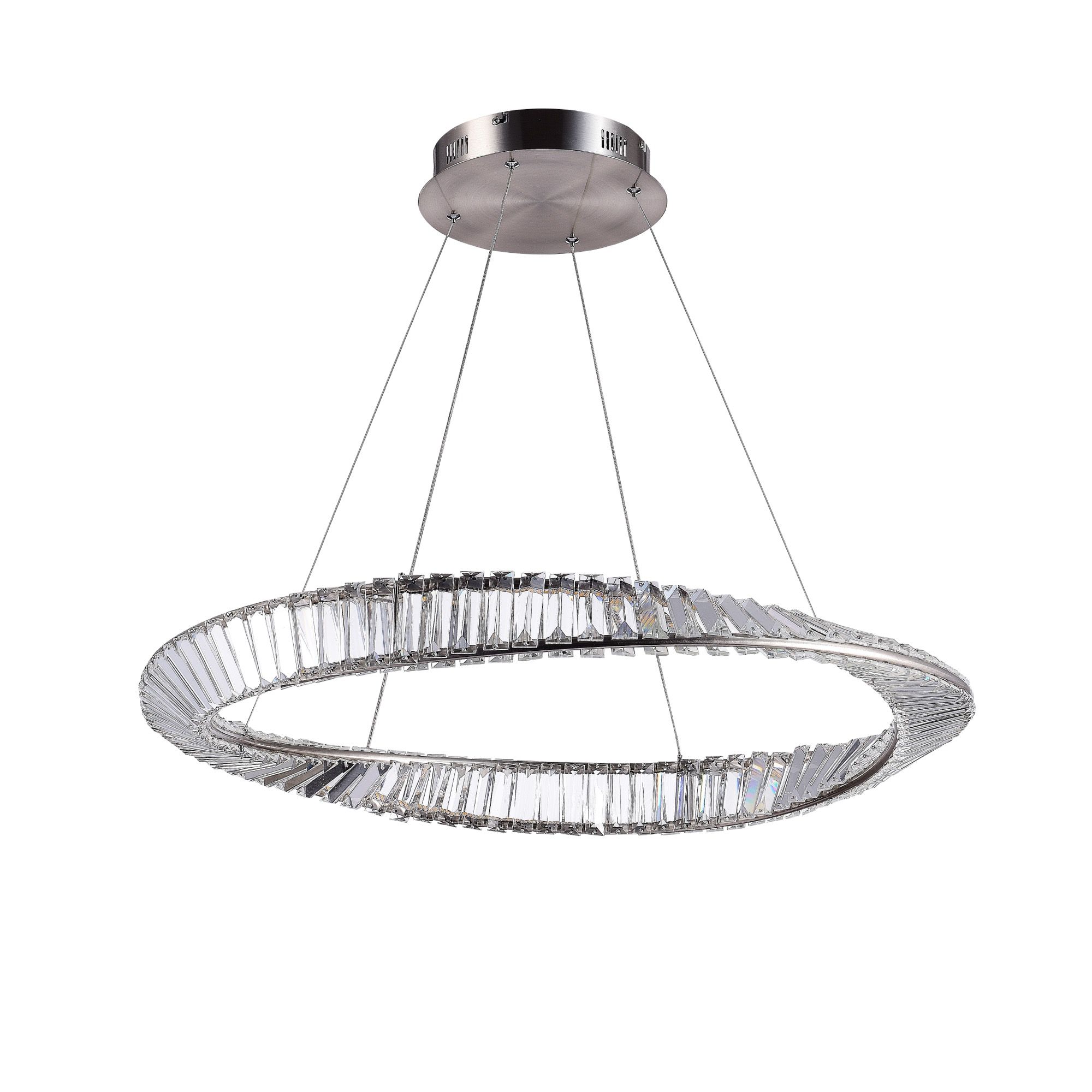 Image 4 Stella 50W LED Pendant Satin Nickel more views