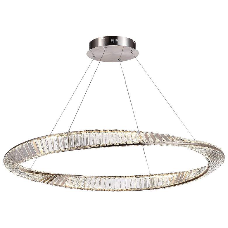 Image 1 Stella 65W LED Pendant Satin Nickel