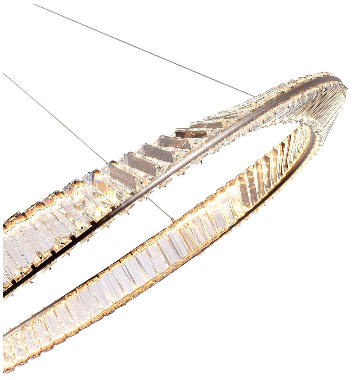 Image 4 Stella 65W LED Pendant Satin Nickel more views