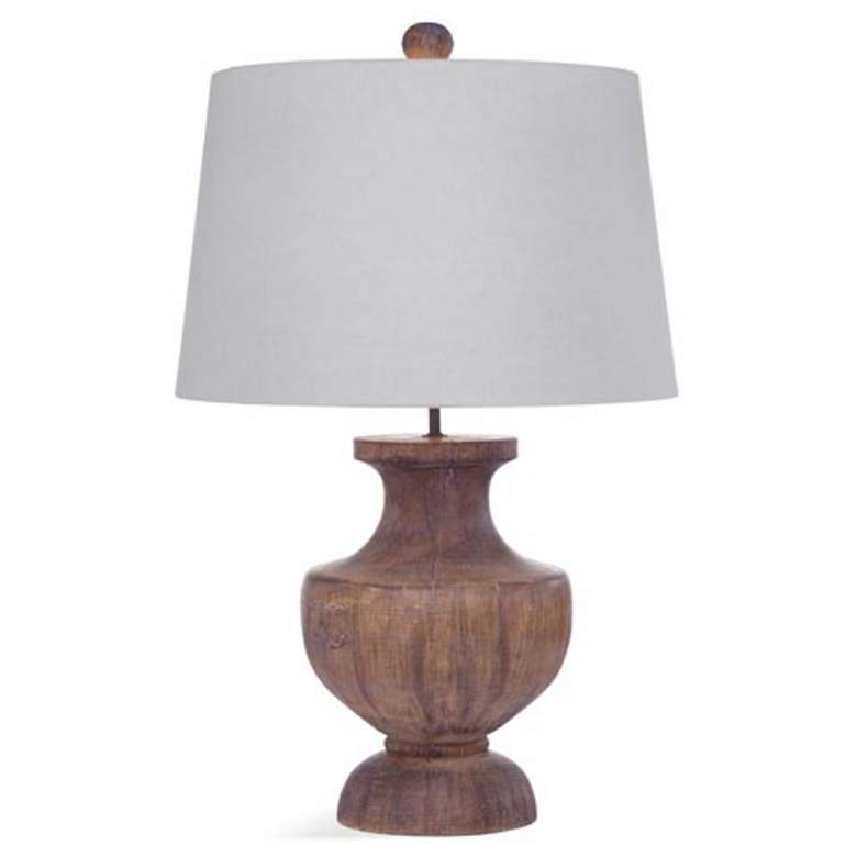 Image 2 Stella Brown Cast Resin Table Lamp