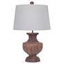 2_Stella Brown Cast Resin Table Lamp