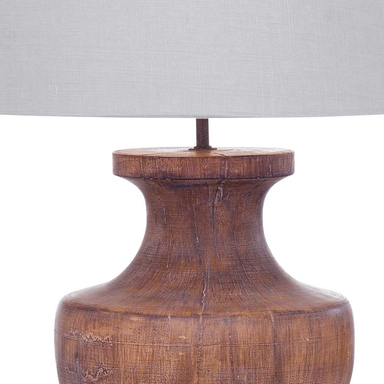 Image 3 Stella Brown Cast Resin Table Lamp more views