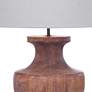 3_Stella Brown Cast Resin Table Lamp more views