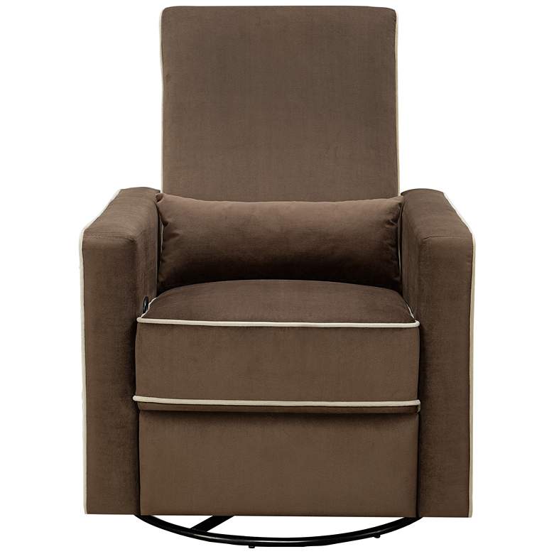 Image 1 Stella Coffee Brown Multi-Function Swivel Glider Recliner