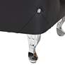 4_Stella Crystal Tufted Modern Black Bench more views