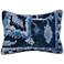 Stella Dusty Blue Multi-Color 20" x 14" Throw Pillow
