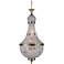 Stella French Gold 17 1/2" Wide Crystal Pendant Light
