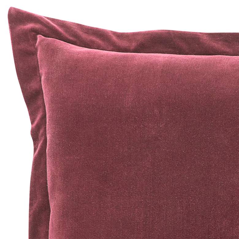 Image 2 Stella Rose Velvet Fabric 36" x 20" King Sham more views