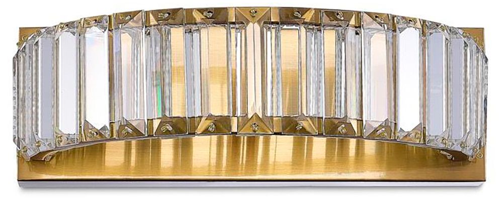 Image 5 Stella Wall Sconce Brushed Brass more views