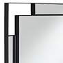 2_Stellan Black 24 1/2" x 38" Rectangular Wall Mirrors Set of 2 more views