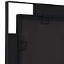 3_Stellan Black 24 1/2" x 38" Rectangular Wall Mirrors Set of 2 more views