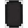 7_Stellan Black 24 1/2" x 38" Rectangular Wall Mirrors Set of 2 more views