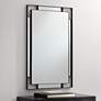 1_Stellan Matte Black 24 1/2" x 38" Rectangular Wall Mirror