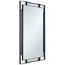 6_Stellan Matte Black 24 1/2" x 38" Rectangular Wall Mirror more views