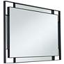 7_Stellan Matte Black 24 1/2" x 38" Rectangular Wall Mirror more views