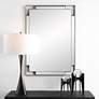 2_Stellan Matte Black 27 3/4" x 39 3/4 Rectangular Wall Mirror