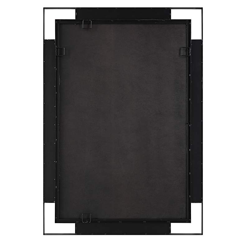 Image 7 Stellan Matte Black 27 3/4" x 39 3/4 Rectangular Wall Mirror more views