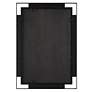 7_Stellan Matte Black 27 3/4" x 39 3/4 Rectangular Wall Mirror more views