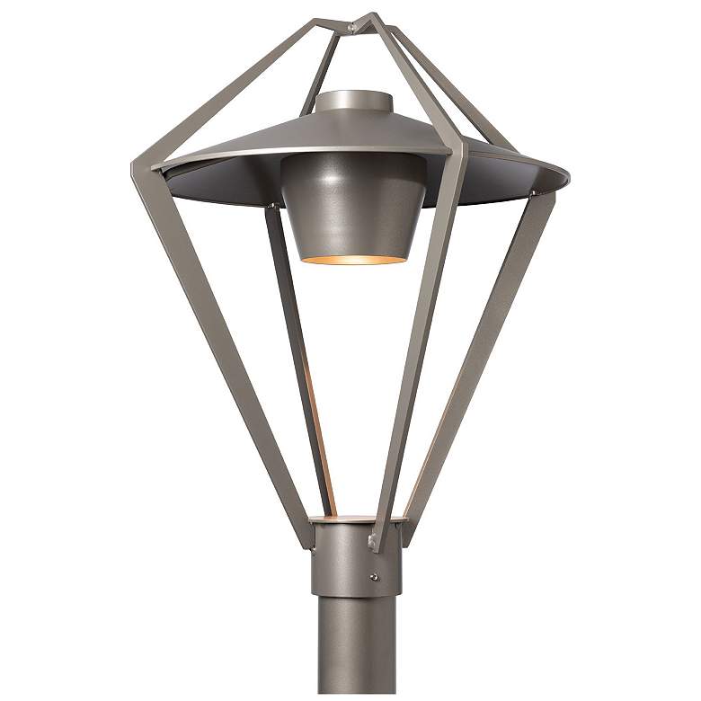 Image 1 Stellar 22.4" High Coastal Burnished Steel Dark Sky Friendly Post Ligh