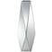 Stellar 25" High Geometric Mirrored Vase