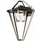 Stellar Large Outdoor Sconce - Bronze Finish - Clear Glass