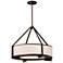 Stelle 25" Wide Oil-Rubbed Bronze Pendant Light