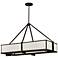 Stelle Collection Rectangle Pendant Light