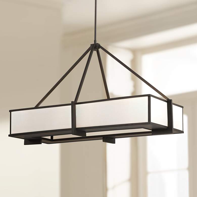 Image 1 Stelle Collection Rectangle Pendant Light