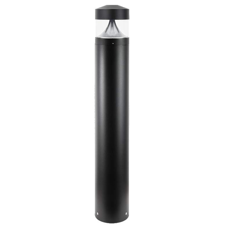 Image 1 Stender 39 inchH Black Surface Mount LED Landscape Bollard Light